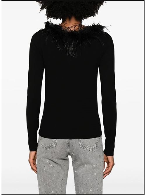 Sweater with feathers TWINSET | 242TP3900 S19419.00006